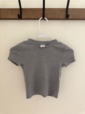 TNA Kids Short Sleeve Crewneck Tee - Gray